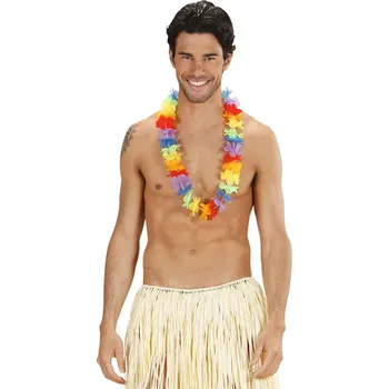 Vícebarevný hawajský věnec