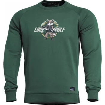 Pánská mikina Pentagon Hawk "Lone Wolf" - SpringBok Green XS