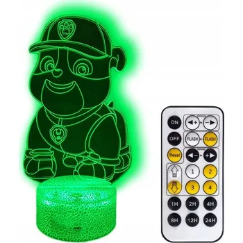 Lampička Noční lampa Hlo, vícebarevná