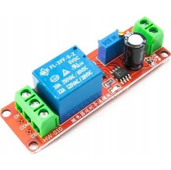 Relé Relé MSALAMON Zpožďovací modul s relé na NE555 5V