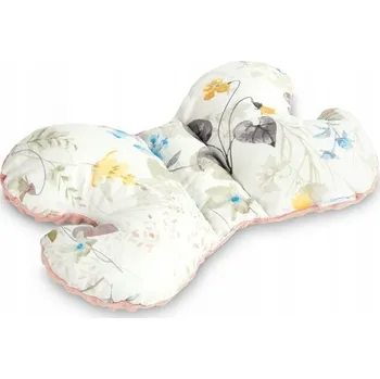 Polštář POLŠTÁŘ MOTÝLEK PROTIOTŘESOVÝ Růžové lístky Retro