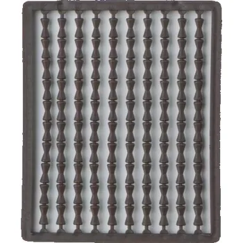 Návnadová surovina MIVARDI - Zarážky na boilies Hnědá 2 x 100 ks