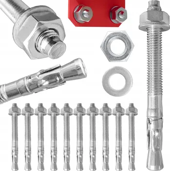 Vrták Ocelová kotva Metal-Mix 8x120 mm, 10 ks