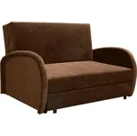 Rozkládací křeslo, hnědá, MILI 2
