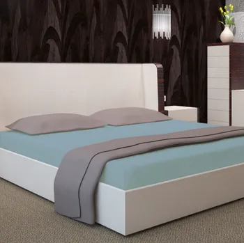 Prostěradlo Mátové prostěradlo s gumičkou - bavlněný satén Šírka: 160 cm | Dĺžka: 200 cm