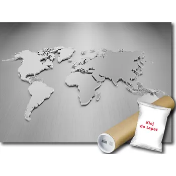 Fototapeta FOTOTAPETA MAPA SVĚTA ATLAS 15A FXL 208x146 F13012 #