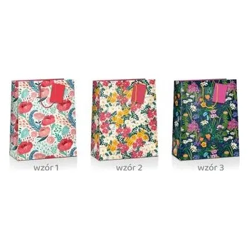 Set školních potřeb Torba prezentowa Flower 36x12x10cm MIX