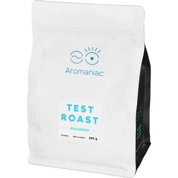 Káva Káva Aromaniac Test Roast Exclusives - zrnková, 250 g