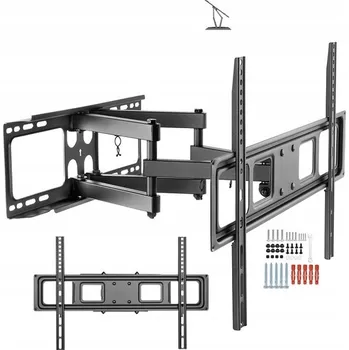 Televizní držák OTOČNÝ DRŽÁK PRO TELEVIZOR SAMSUNG UE49MU6100K, VĚŠÁK, UPEVNĚNÍ, RAMENO