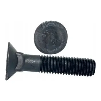 Šroub Šrouby pluhové M10x60 tř. 8.8 DIN 608 černé 100 ks