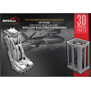 Plastikový model RESARM 1/48 CANBERRA Mk 4QS Ejection Seat