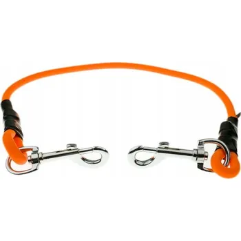 Vodítko pro psa Připínací vodítko k rozbočovači vodítek Biothane 8mm, 70 cm