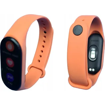 Řemínek na hodinky Oranžový pásek Xiaomi Mi Band 3 – Řemínek v ovocném odstínu