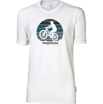 Pánské tričko BARBAR "BIKER" pánské triko s bambusem bílá XL