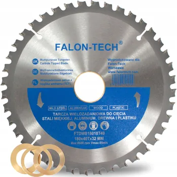 Řezný kotouč Víceúčelový kotouč Falon-Tech 180x32x1,8 mm