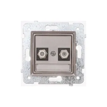 Elektrická zásuvka Anténní zásuvka nástěnná Polmark