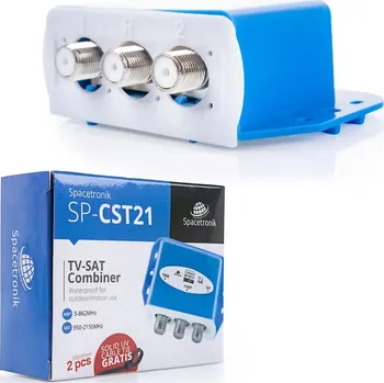 Televizní stolek TV-SAT slučovač Spacetronik SP-CST21