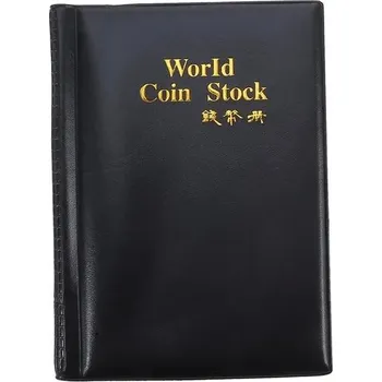Sběratelství Album na mince pro sběratele | kniha na mince - černý