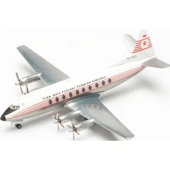 Plastikový model Herpa - Viscount 700, Turkish Airlines "1950s", Turecko, 1/200