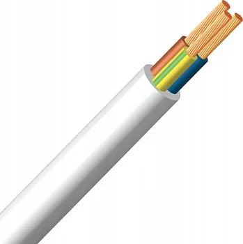 elektrický kabel Kabel ohebný kulatý (licna) OMY Elektrokabel 3 x 1,0