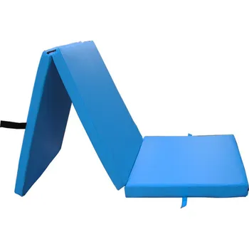 Matrace Matrace gymnastická Afirmacja modrá 195 cm x 90 cm