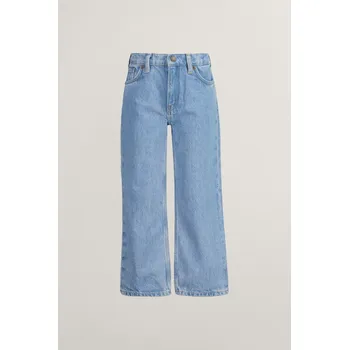 Dívčí kalhoty DŽÍNY GANT RELAXED FIT JEANS LIGHT BLUE