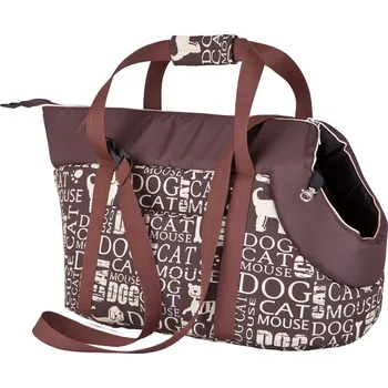 přepravka pro zvíře Přepravní taška látková Doggy vícebarevná S 36 cm x 22 cm x 20 cm