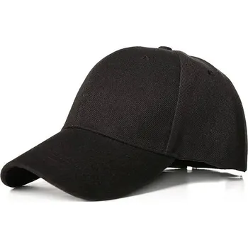 Kšiltovka Baseballová čepice unisex | letní kšiltovka - černý,Nastavitelný