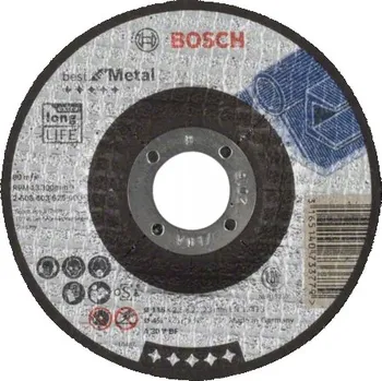 Řezný kotouč Bosch Řezací kotouč ohnutý 115 x 2,5 mm 22,23 mm METAL