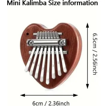 Hudební nástroj pro děti Mini kalimba prstové piano | hudební nástroje - láska