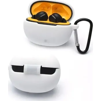 Příslušenství pro sluchátka Ochranné silikonové pouzdro na sluchátka | ochranný obal - Bílý