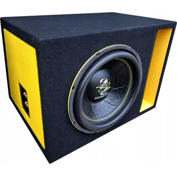 Reproduktor do auta Subwoofer do auta Ground Zero GZIW 12XSPL D2-SZ Yellow Edition 600 W