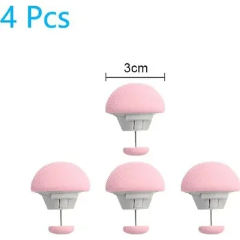Povlečení Klip na povlečení protiskluzový | Držák na přikrývku, Zajišťovací klip - 4ks růžové