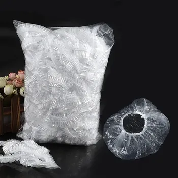 Čepice Sprchová čepice elastická plastová | ochrana vlasů 100 ks