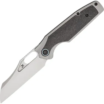 kapesní nůž Kansept Tuckamore Satin CPM 20CV Titan + Shred Carbon Fiber K1052A1