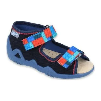 Chlapecká obuv 350P010 18 - chlapecké sandálky, kožená stélka 350P010_19