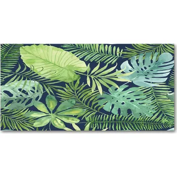 Obraz Panel do kuchyně Tropické listy 100x50 cm + LEPIDLO