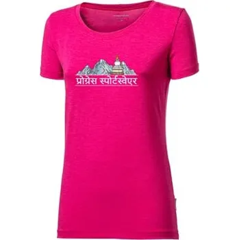 Dámské tričko AROMA "NEPAL" dámské outdoorové triko fuchsie L