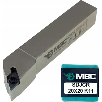 Příslušenstí k soustruhu Soustružnický Nůž MBC SDJCR 2020 K11 , břitová destička DCMT 11T3
