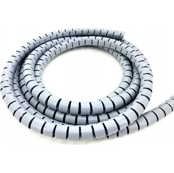 kabelová chránička ORGANIZÉR / MASKOVÁNÍ KABELŮ / OCHRANA KABELŮ A VODIČŮ 25 mm 2 m, šedá barva