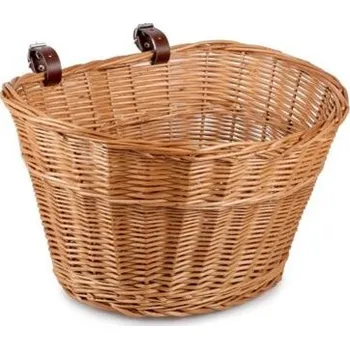 košík na kolo Proutěný košík na řídítka Pashley přírodní velikost L
