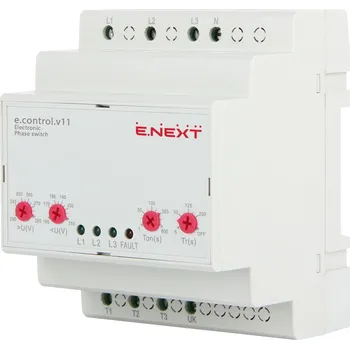 Relé Přepínač fází / Relé pro výběr fáze 230V 16A 4p