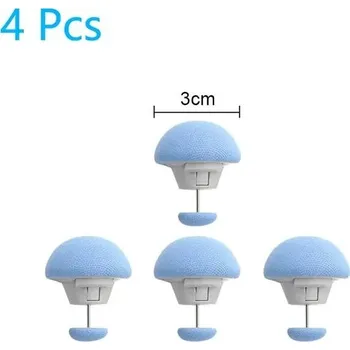 Povlečení Klip na povlečení protiskluzový | Držák na přikrývku, Zajišťovací klip - 4ks Modrá