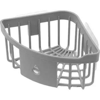 Koupelnový nábytek Koupelnová polička | Organizér do koupelny - šedá