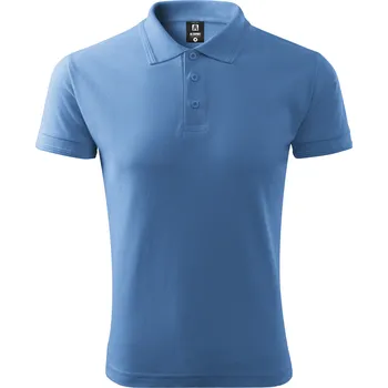 Pánské tričko Pánské triko s límečkem ALTISPORT NoPrint NP/ALM302 NEBESKY MODRÁ 4XL