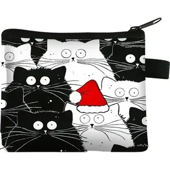 Peněženka Roztomilá mini peněženka s kočičím motivem | dětská peněženka - 01