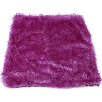Povlak na polštářek Umělá kožešina | domácí dekorace | povlak na polštář - Fialová