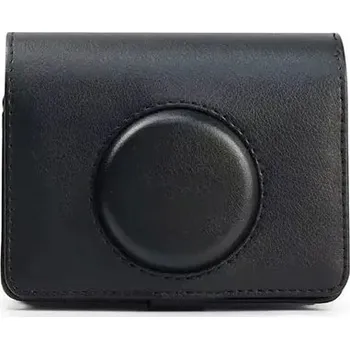 Retro brašna na kameru s ramenním popruhem | ochranné pouzdro - Černá-1