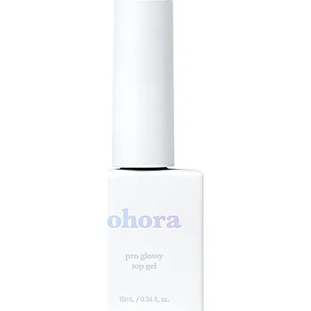 Lak na nehty ohora Pro Glossy Top Gel krycí lak na nehty pro zářivý lesk 10 ml