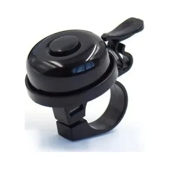 Zvonek na kolo Sportovní kovový zvonek na kolo | Cyklistická výbava, alarm na kolo - 1ks černý
